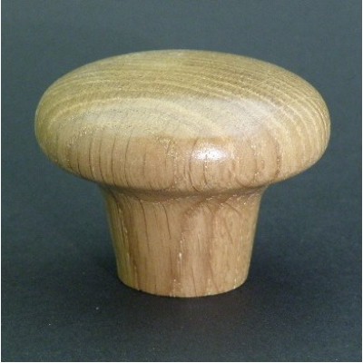 Knob style M55mm oak lacquered